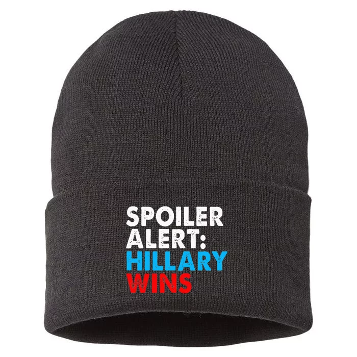 Spoiler Alert Hillary Wins Sustainable Knit Beanie