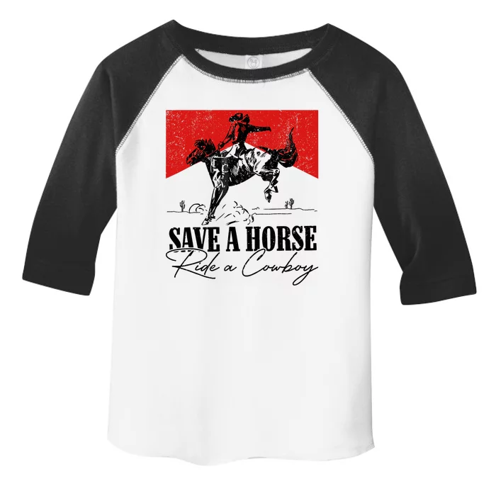 Save A Horse Ride A Cowboy Skeleton Country Skull Western Toddler Fine Jersey T-Shirt