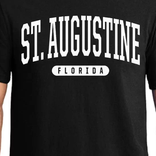 St Augustine Hoodie Swea College University Style FL Pajama Set