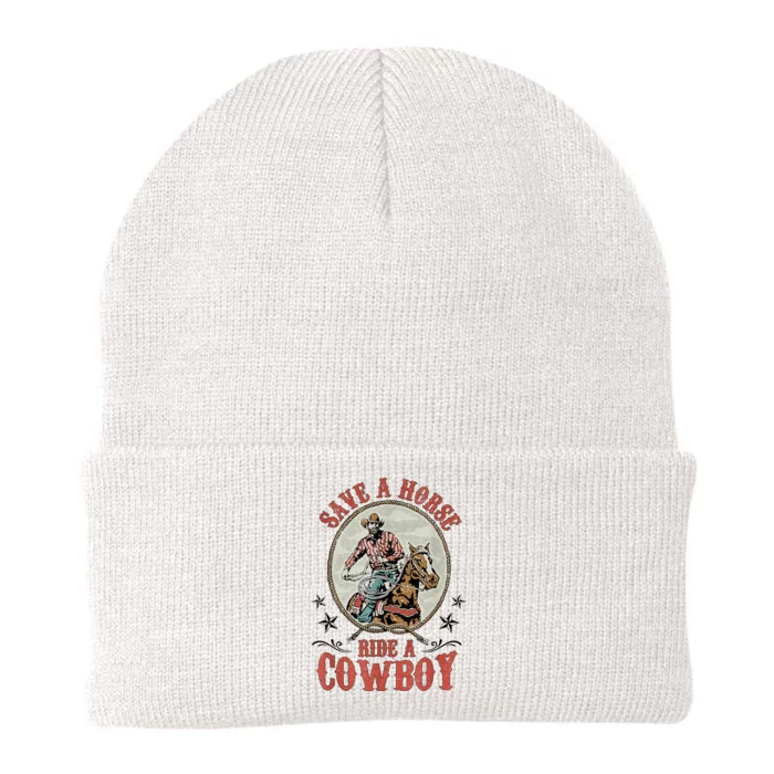 Save A Horse Ride A Cowboy Knit Cap Winter Beanie