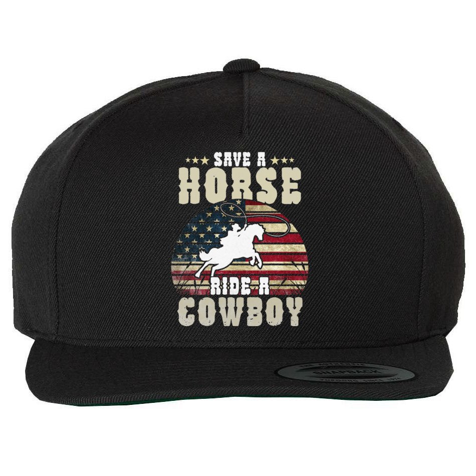 Funny Snapback Cowboy Trucker Hat - Snapback Trucker Hat