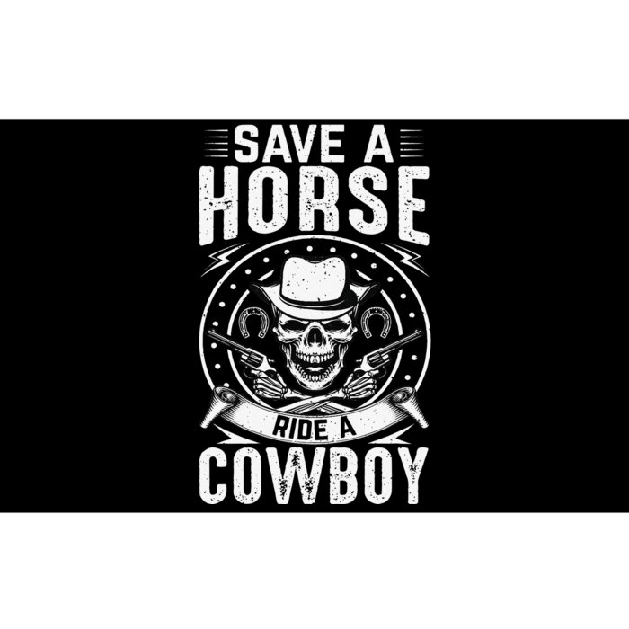 Save A Horse Ride A Cowboy Bumper Sticker