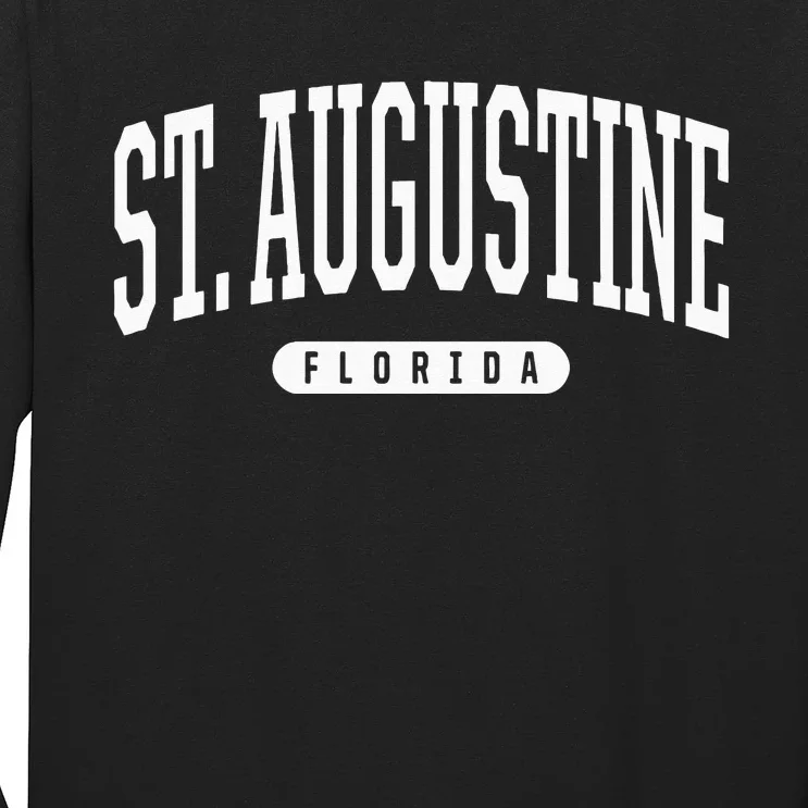 St Augustine Hoodie Swea College University Style FL Long Sleeve Shirt