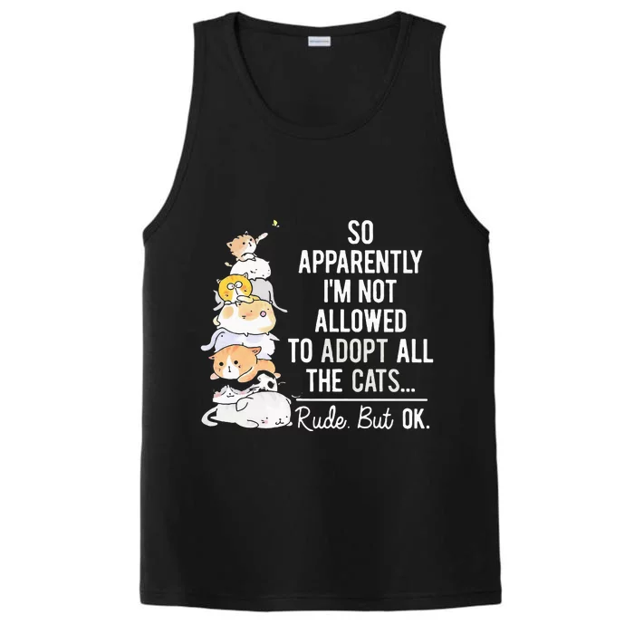 So Apparently IM Not Allowed To Adopt All The Cats Performance Tank