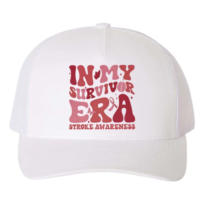 Stroke Awareness In My Survivor Era Yupoong Adult 5-Panel Trucker Hat