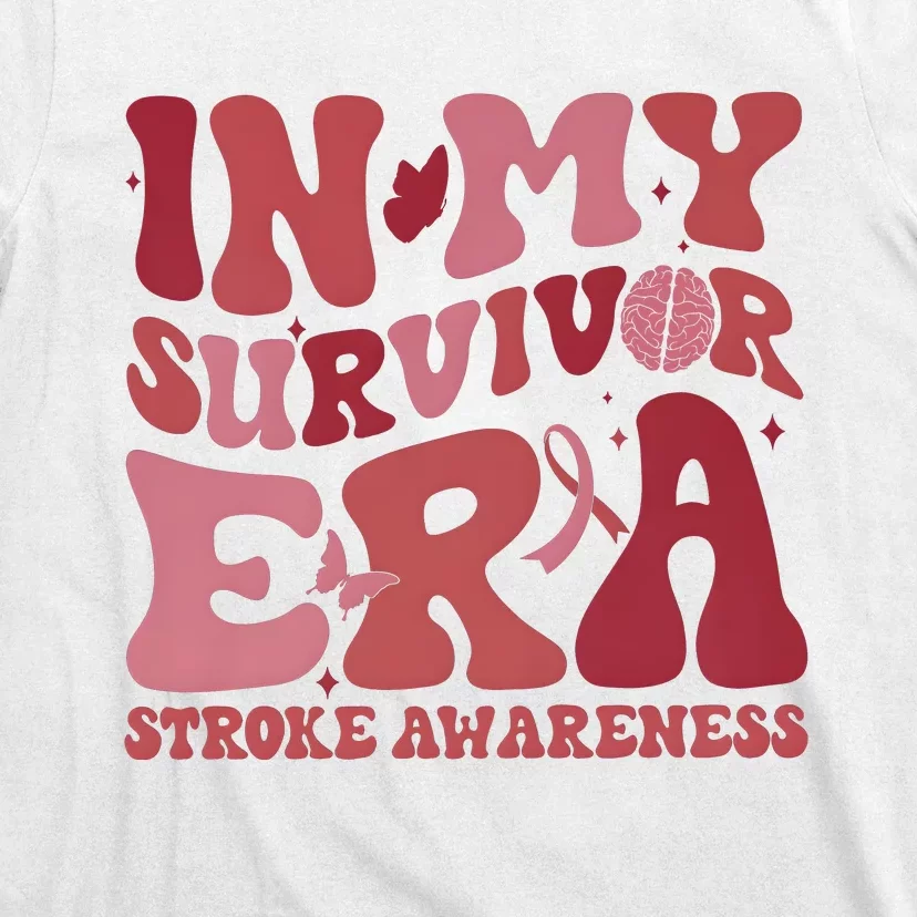 Stroke Awareness In My Survivor Era T-Shirt