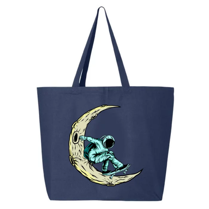 Skateboard Astronauts In Space Astronaut Skateboarding Funny Gift 25L Jumbo Tote