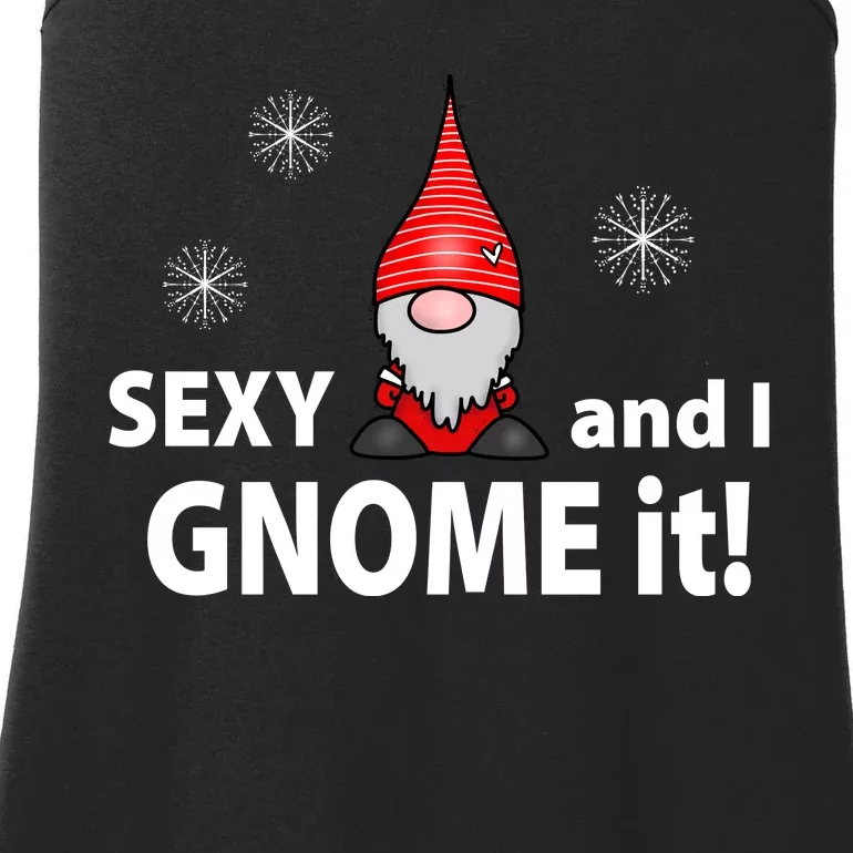 Sexy And I Gnome It Ladies Essential Tank