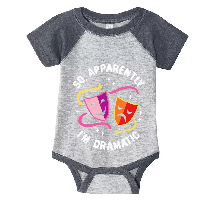 So Apparently IM Dramatic Rehearsal Musical Drama Actor Infant Baby Jersey Bodysuit