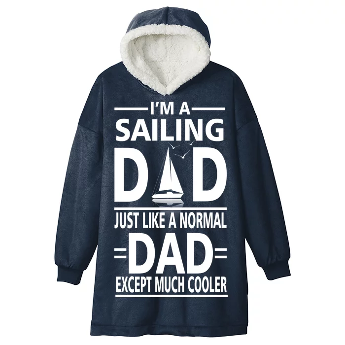 Sailing Dad Hooded Wearable Blanket