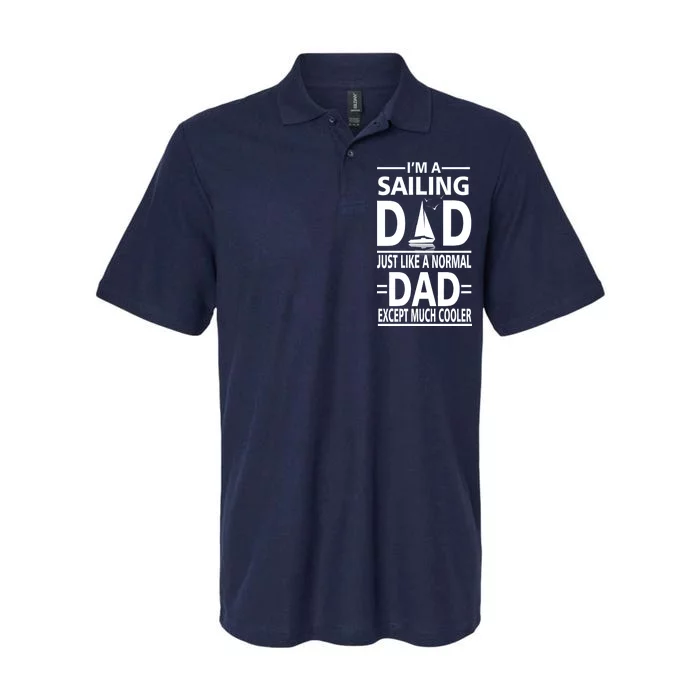 Sailing Dad Softstyle Adult Sport Polo