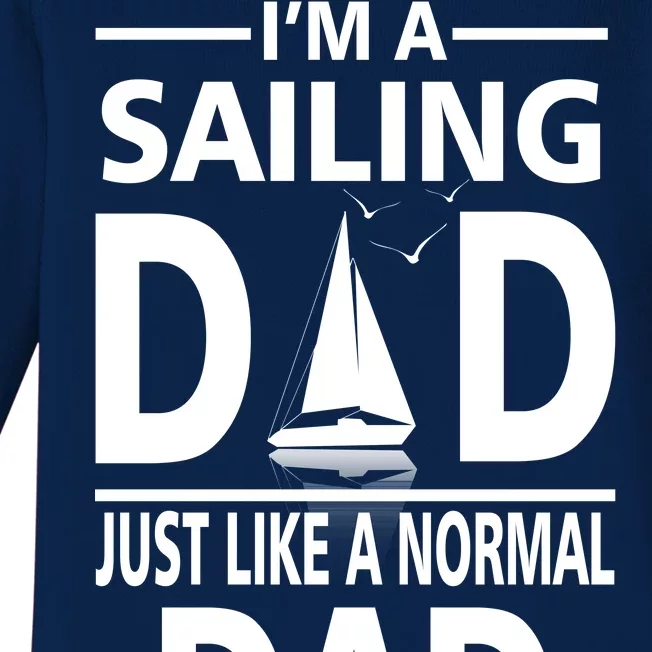 Sailing Dad Baby Long Sleeve Bodysuit