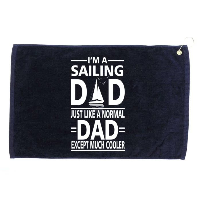 Sailing Dad Grommeted Golf Towel