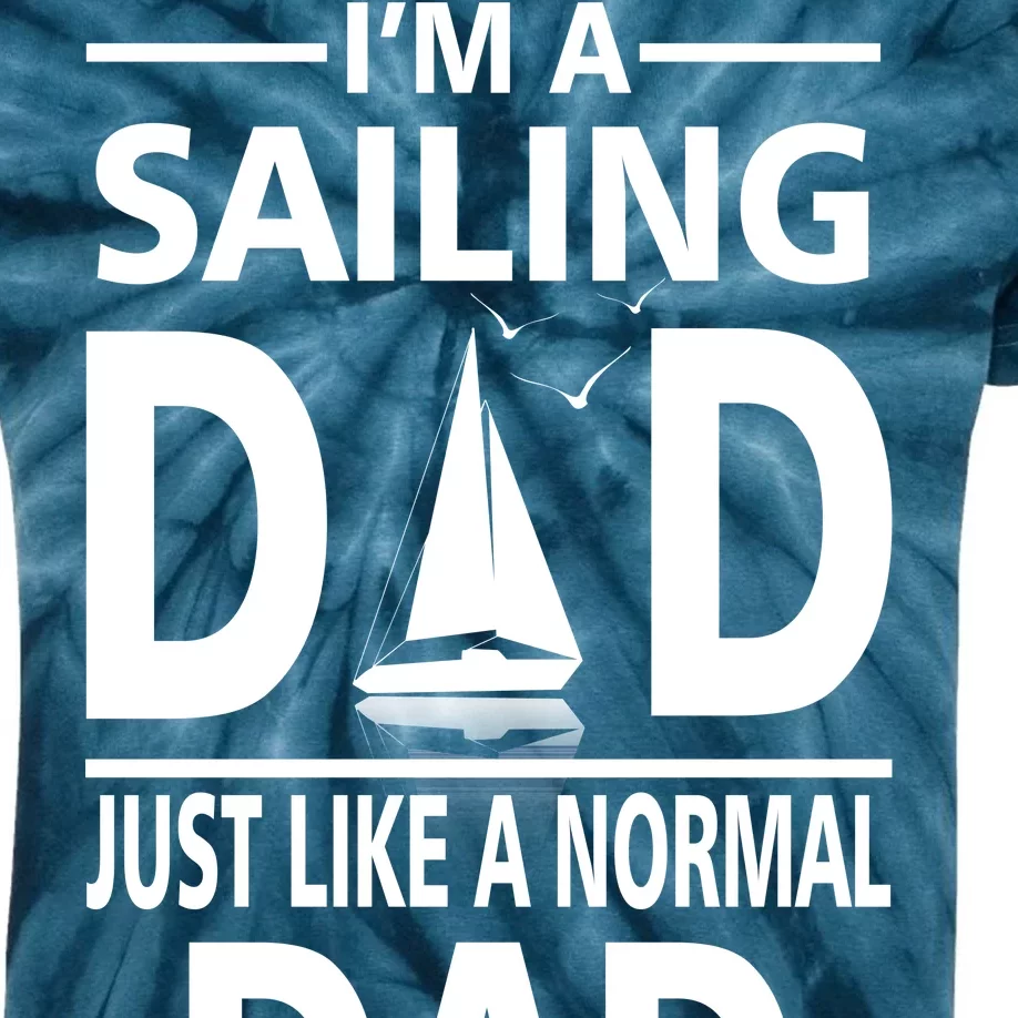 Sailing Dad Kids Tie-Dye T-Shirt