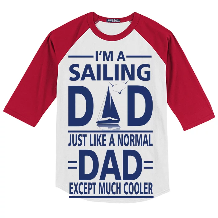 Sailing Dad Kids Colorblock Raglan Jersey