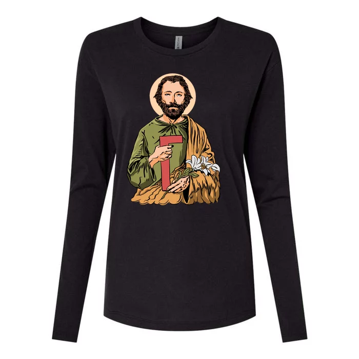 Saint Joseph Womens Cotton Relaxed Long Sleeve T-Shirt