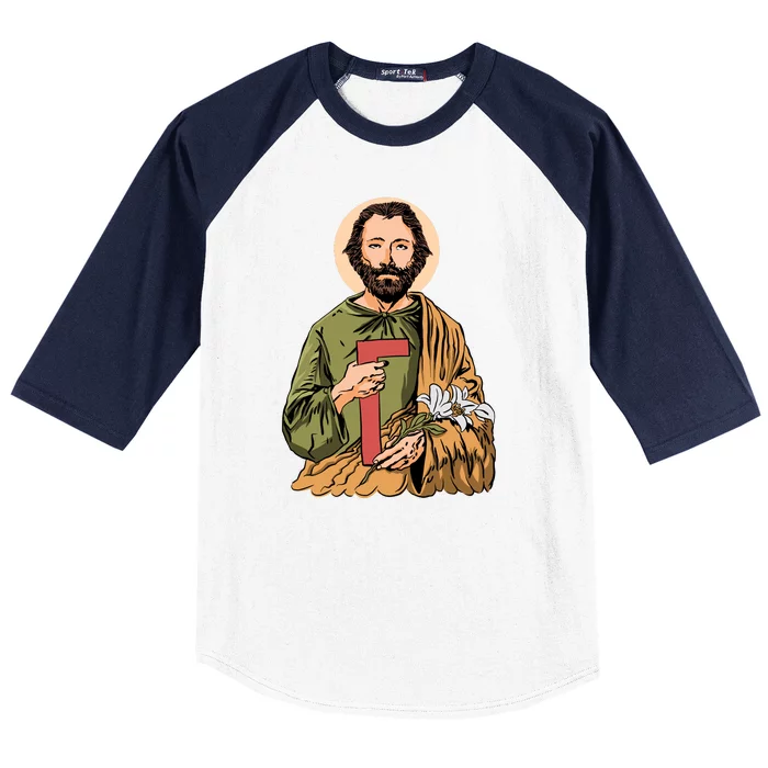 Saint Joseph Baseball Sleeve Shirt