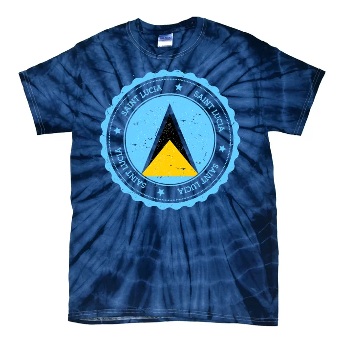 Saint Lucia Tie-Dye T-Shirt