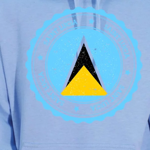 Saint Lucia Unisex Surf Hoodie