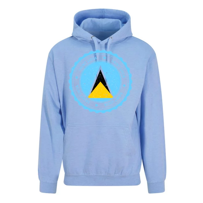 Saint Lucia Unisex Surf Hoodie