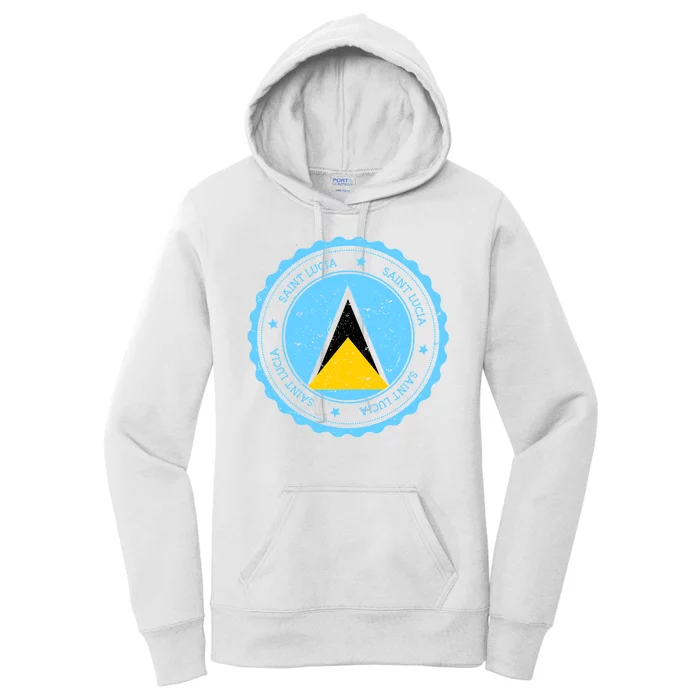 Saint Lucia Women's Pullover Hoodie