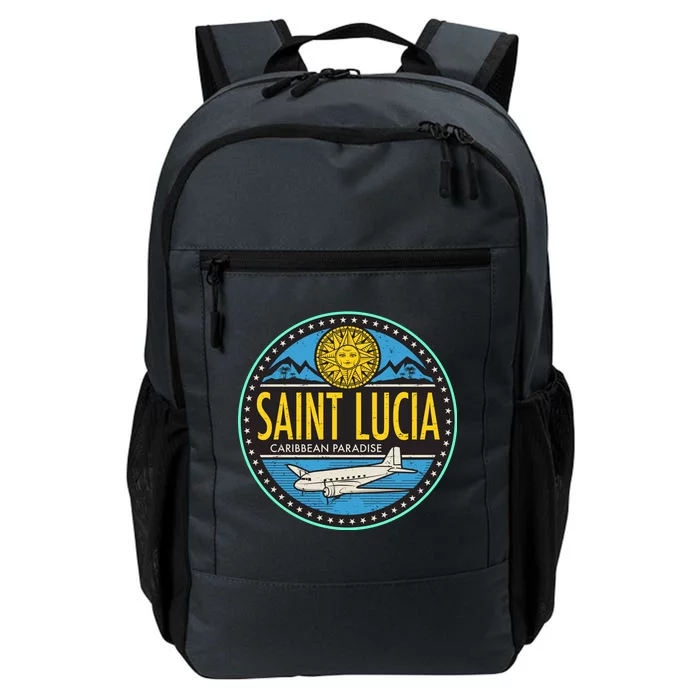 Saint Lucia Caribbean Paradise Daily Commute Backpack