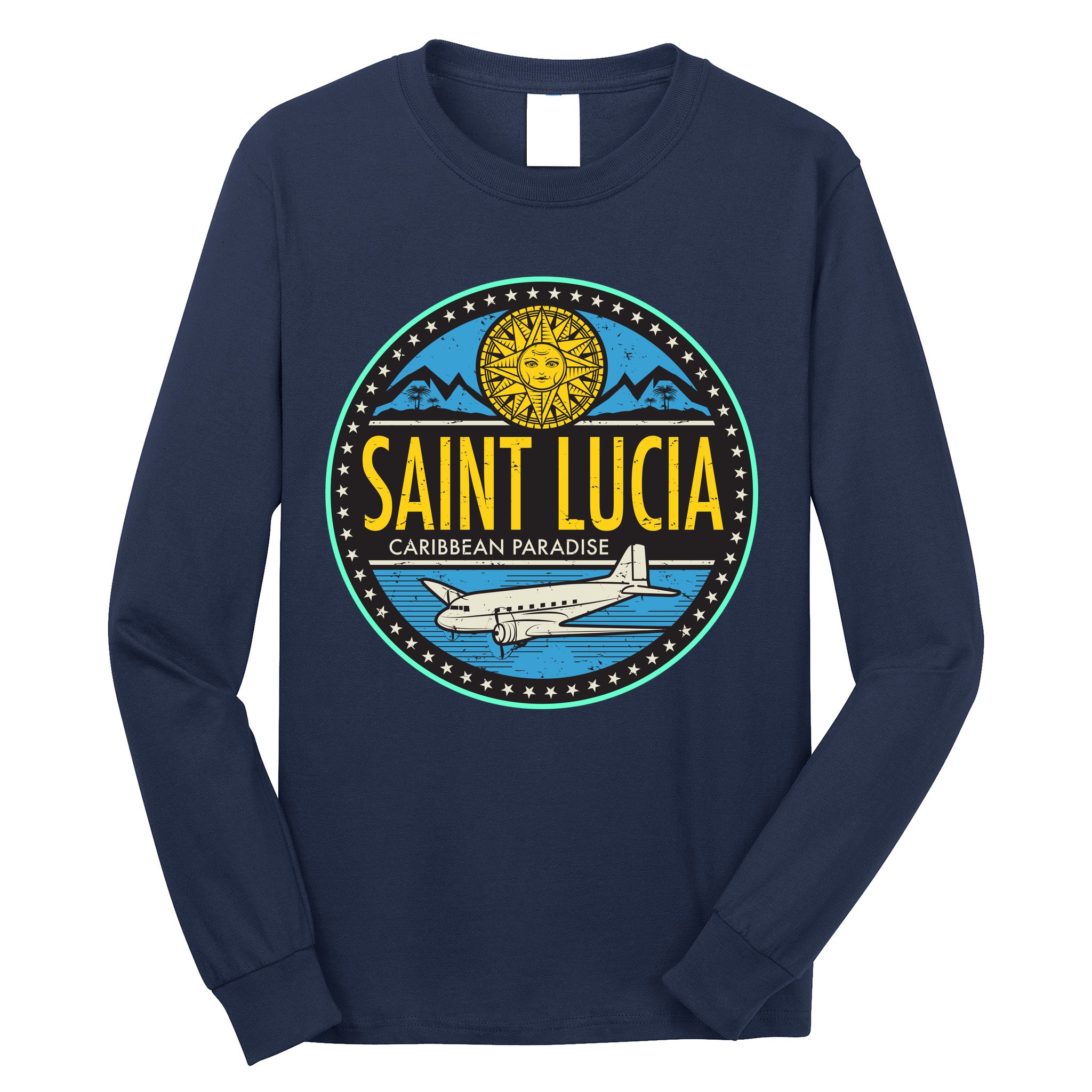 St Lucia t-shirt, St Lucia Crewneck, St Lucia Shirt, Caribbean