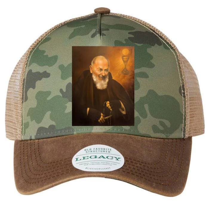 Saint Padre Pio Legacy Tie Dye Trucker Hat