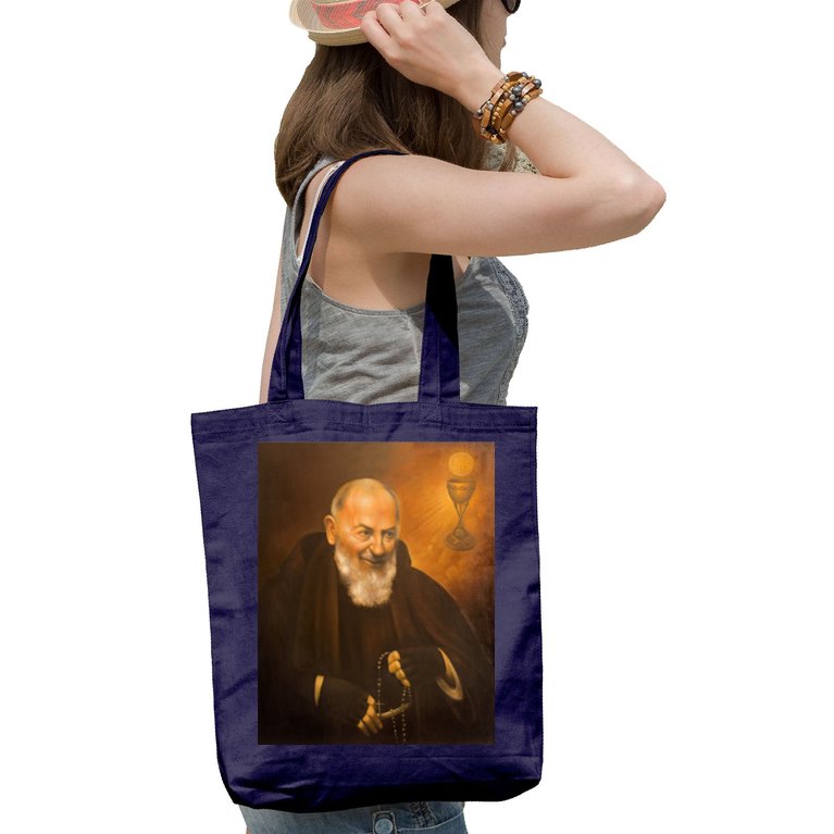 Saint Padre Pio Tote Bag