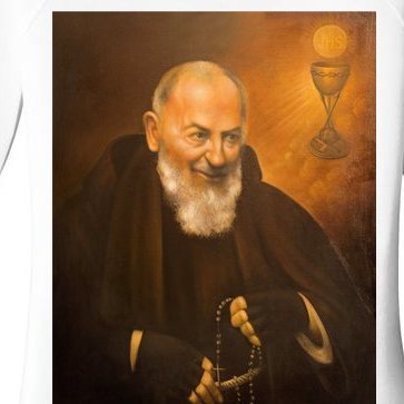 Saint Padre Pio Women’s Perfect Tri Tunic Long Sleeve Shirt