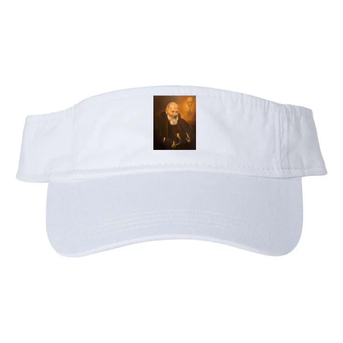 Saint Padre Pio Valucap Bio-Washed Visor