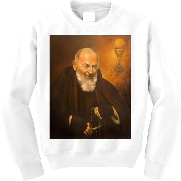 Saint Padre Pio Kids Sweatshirt