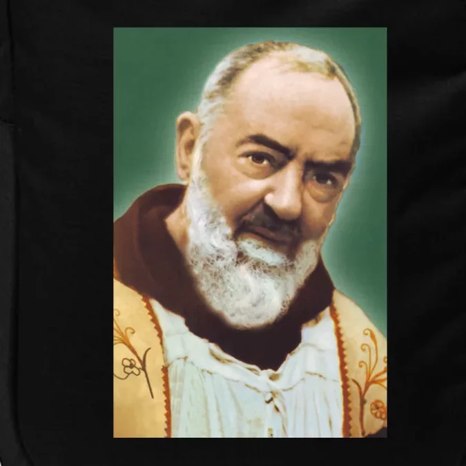 Saint Padre Pio Art Impact Tech Backpack