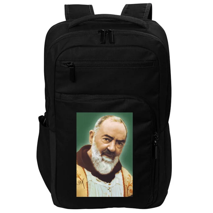 Saint Padre Pio Art Impact Tech Backpack