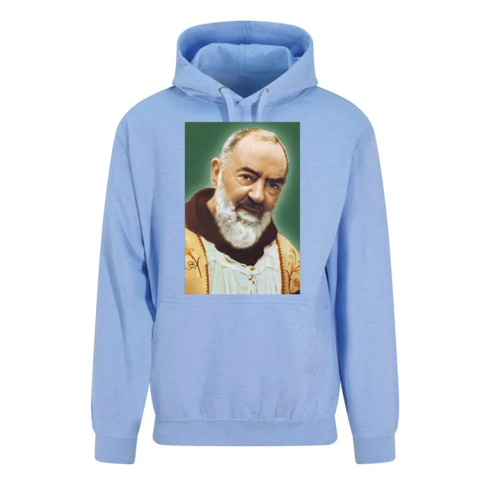 Saint Padre Pio Art Unisex Surf Hoodie