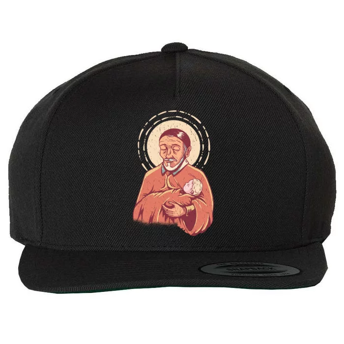 Saint Vincent Wool Snapback Cap