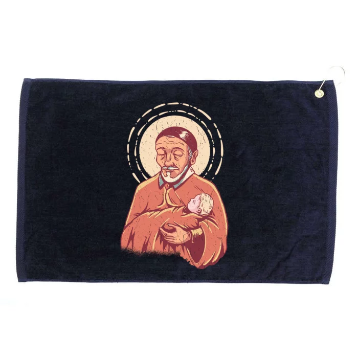 Saint Vincent Grommeted Golf Towel