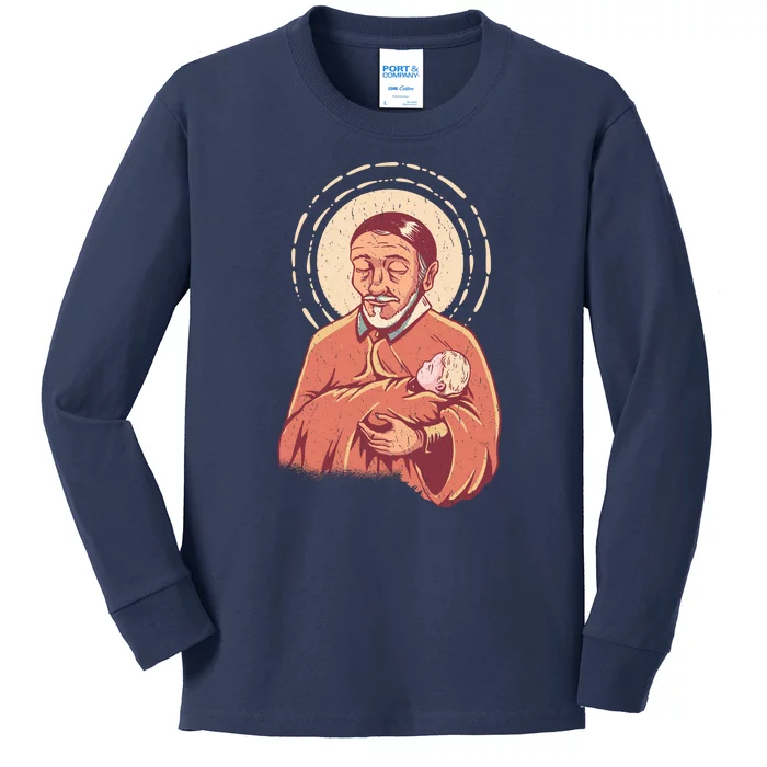 Saint Vincent Kids Long Sleeve Shirt