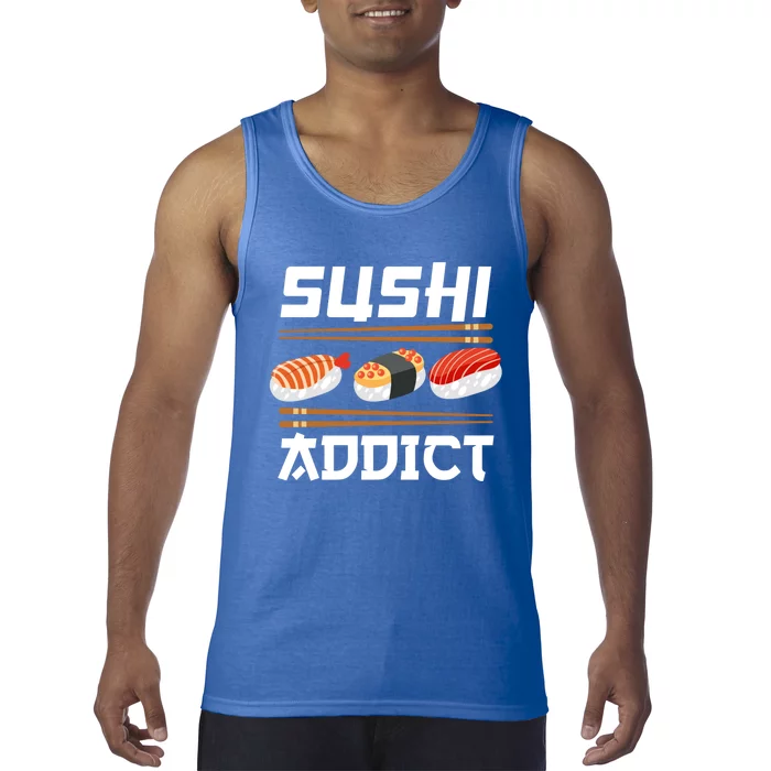 Sushi Addict Japanese Food Sushi Lover Gift Tank Top