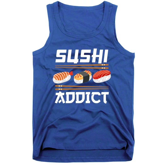 Sushi Addict Japanese Food Sushi Lover Gift Tank Top