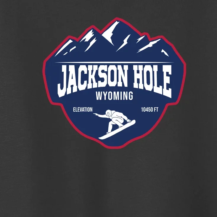 Ski At Jackson Hole Wyoming Toddler T-Shirt