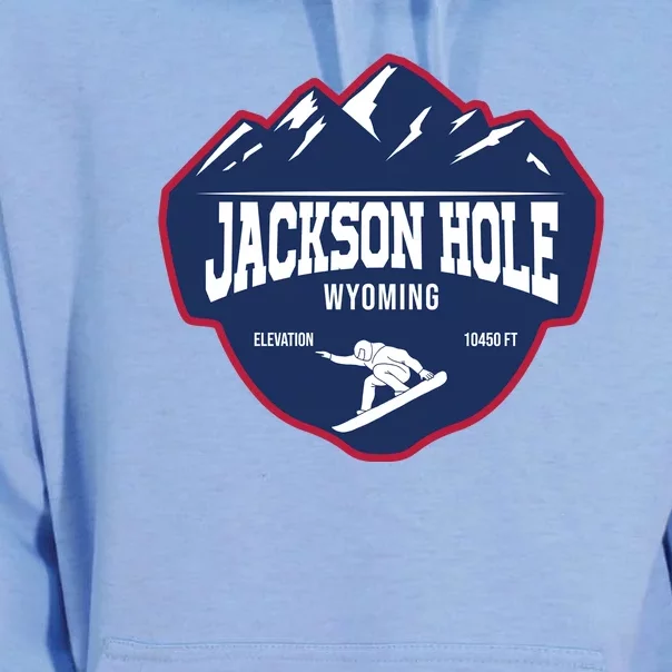 Ski At Jackson Hole Wyoming Unisex Surf Hoodie