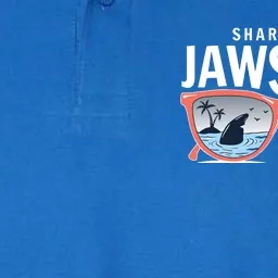 Sharks Are Jawsome Sunglasses Beach Ocean Week Softstyle Adult Sport Polo