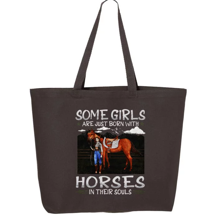 Some Are Just Born With Horses In Their Souls 25L Jumbo Tote