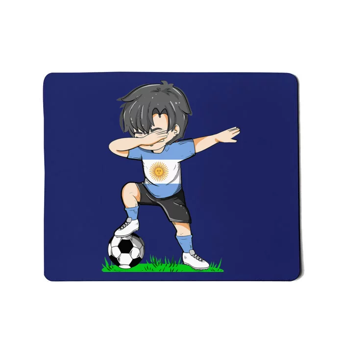 Soccer Argentina Jersey Argentinian Flag Mousepad