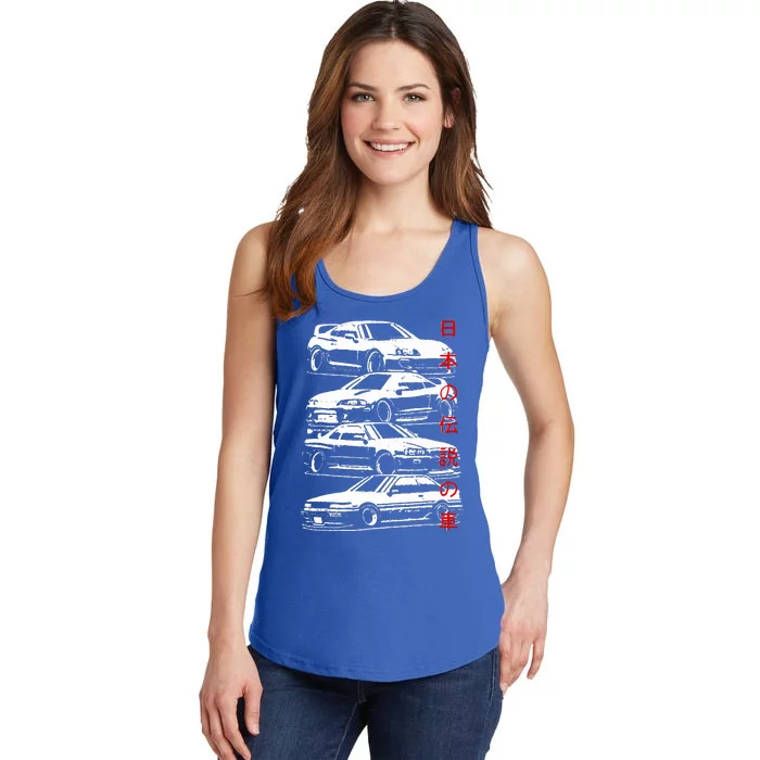 Skyline Automotive Jdm Legend Tuning Car Ladies Essential Tank