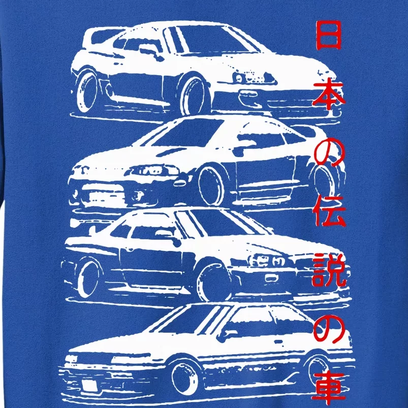 Skyline Automotive Jdm Legend Tuning Car Tall Sweatshirt