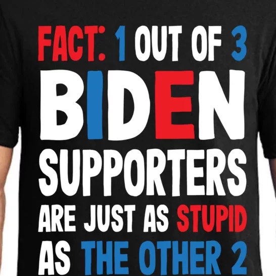 Supporters Are Just As Stupid The Other 2 Gift Pajama Set