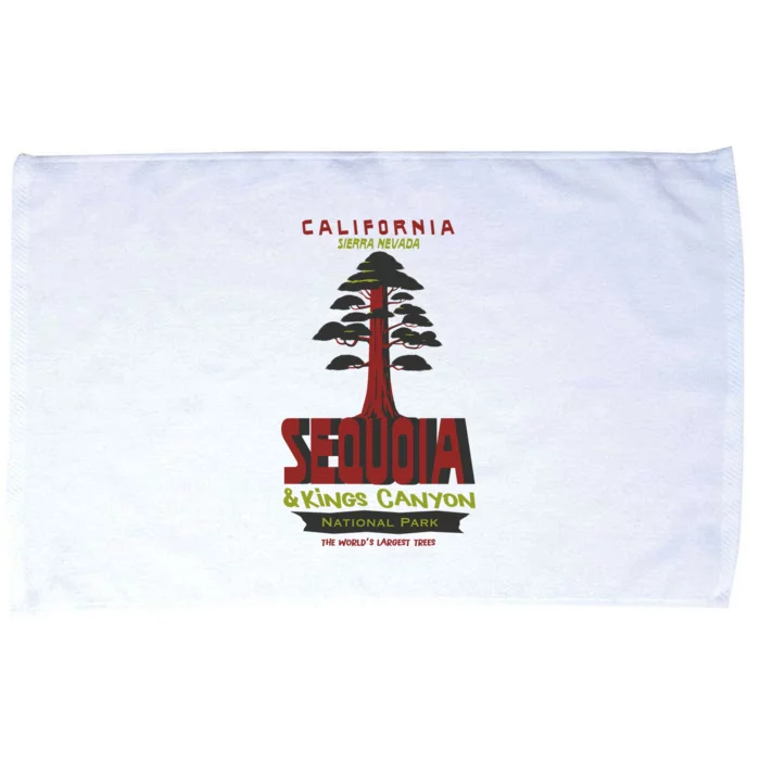 Sequoia And Kings Canyon National Park Microfiber Hand Towel