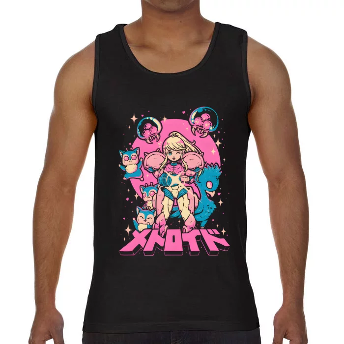 Save Animals Kawaii Anime Manga Girl Teen Boy Comfort Colors® Tank Top